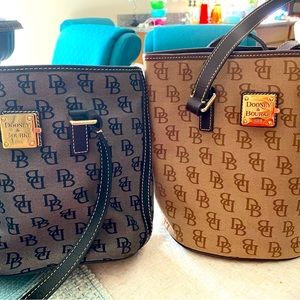 Dooney and Bourke purses. Selling both together. In great condition.